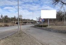 25 А2 развилка Золотоношского шоссе и ул. Лисовой перед Авиас